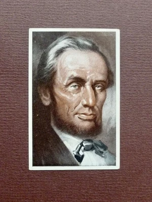 1946-66 Stamina Clothes (Australia) - Men of Stamina - ABRAHAM LINCOLN - No. 35 - Image 1 of 4