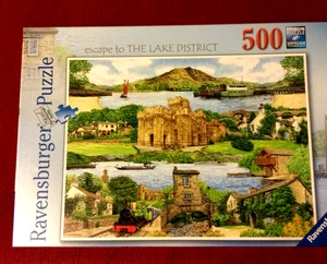 Puzzle Ravensburger 500 Teile Kurztrip nach Cumbria escape to The Lake District - Bild 1 von 1