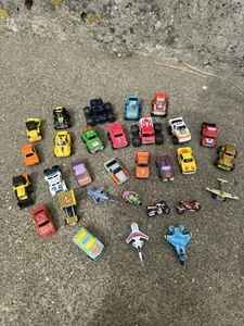 Vintage Micro Machines Road Champs Lot Of Trucks Color Changing Cars Motorcycles - Picture 1 of 11