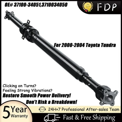 Rear Drive Shaft Assembly Driveshaft For 2000-2004 Toyota Tundra 4.7L 3710034051 Foto 1 de 4