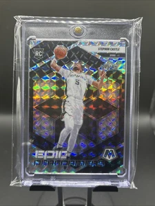 2023-24 Panini Mosaic- Stephon Castle RC - EPIC PERFORMERS - #15 Silver Prizm - Picture 1 of 2