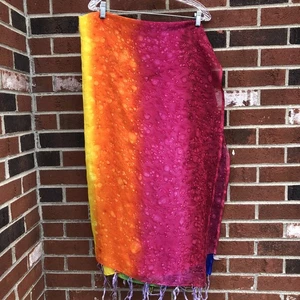 Lululemon Banana Moon Wrap Bufanda Arco Iris Enganche/Corre - Imagen 1 de 8