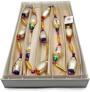 Christopher Radko Clowning Around Perlen Girlande Christbaumschmuck signiert - Bild 1 von 13