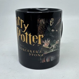 Vintage Harry Potter und der Stein der Weisen 2000 Kaffeebecher schwarz Snape Potion - Bild 1 von 8