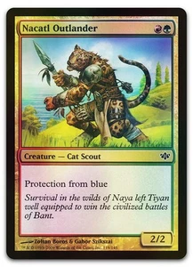 Nacatl Outlander #119 (Foil) (NM) Conflux CON Magic MTG - Picture 1 of 2