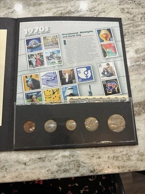 STAMPS & Coins *Celebrate the Century 1970’s Collection - Image 1 of 4
