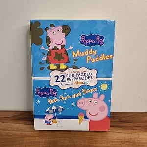 Peppa Pig: Muddy Puddles/Sun, Sea and Snow (DVD) - Picture 1 of 5