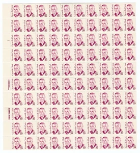 Scott #1867 Grenville Clark Sheet of 100 Stamps - MNH P#1 Left - Picture 1 of 1