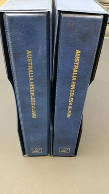 Seven Seas Hingeless Australian Ring Bound Stamp Album with Slip Case 1966 to 99 - image 1 of 4