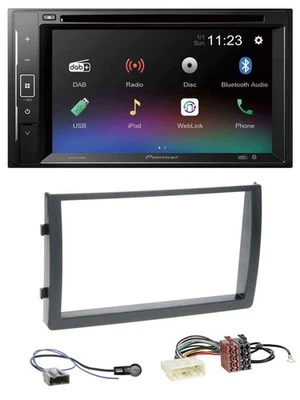 Pioneer Bluetooth MP3 USB 2DIN DAB DVD Autoradio für Nissan Altima L31 2005-2006 - Bild 1 von 4