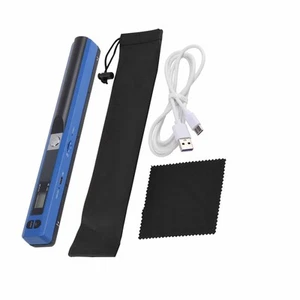 Handscanner Tragbarer Scanner USB-Stiftscanner Scan JPG/PDF USB 2.0 Blau DON - Bild 1 von 21