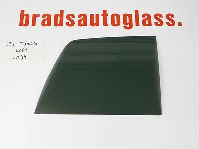 Fits 07-21 Toyota Tundra sliding rear window back glass slider LEFT SIDE PANEL - Image 1 of 2