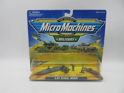 Vintage Micro Machines Military #17 Civil War Vehicles [Galoob, 1998] NIP! - Image 1 of 4