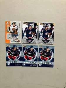 Kris Russell (6 Card Lot) Autograph--5 Rookie Cards Columbus Blue Jackets - Picture 1 of 1