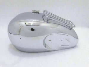 APTO PARA TANQUE DE GASOLINA PULIDO ALEACIÓN ALUMINIO TRIUMPH T100 - Imagen 1 de 8