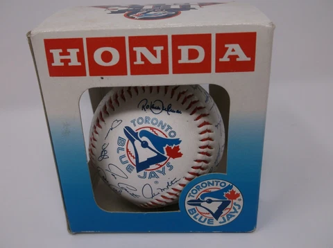 Honda TORONTO BLUE JAYS Facsimile Signed Ball Cover