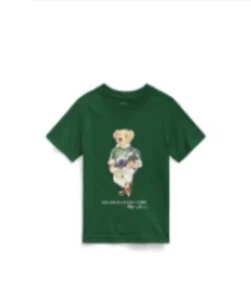Nuevo con etiquetas Nuevo Polo Ralph Lauren Niños Verde Verano Vacaciones Camiseta Talla 2T $39.50 - Imagen 1 de 1