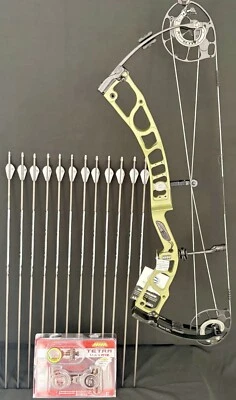 Elite Hunter 33 Compound Bow Right Hand 70 Pound OD Green HHA Altra Package New - Image 1 of 3