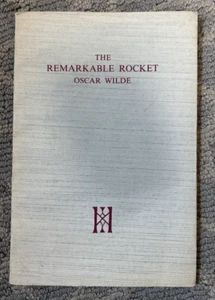 Oscar Wilde The Remarkable Rocket Graham-Johnston 1974 First Edition - Picture 1 of 5