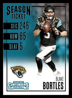 Blake Bortles 2016 Panini Contenders #95 Jacksonville Jaguars - Image 1 of 2