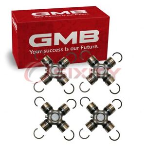 4 pc GMB Rear Shaft All Universal Joints for 1968-1986 Cadillac Fleetwood hh