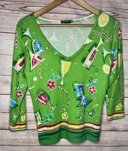 Sweaterworks Womens Sequin Party Long Sleeve Shirt measurements in pictures - Picture 1 of 6
