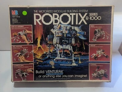 Vintage Robotix Series R-1000 1984 Milton Bradley Not Complete Lots of Extras - Image 1 of 4