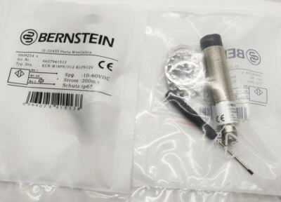 1Pcs New for BERNSTEIN KCN-M18PS/012-KLPS12V Inductive proximity switch sensor - Image 1 of 3