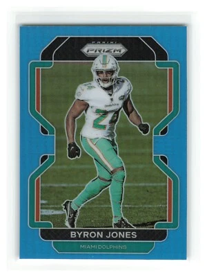 2021 Panini Prizm Byron Jones Light Blue #110 Miami Dolphins - Image 1 of 2