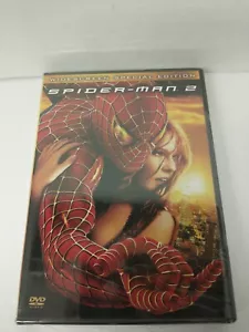 Spider-Man 2 Special Edition DVD 2004 Columbia Pictures 2 Disc Set New/Sealed - Foto 1 di 5