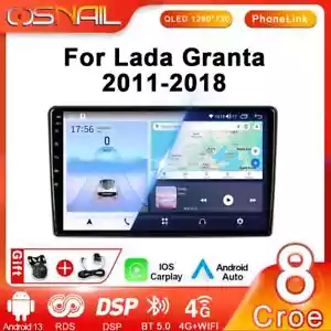 Android13 4G CarPlay GPS for LADA Granta Sport 2011-2018 Multimedia Radio Stereo - Picture 1 of 32