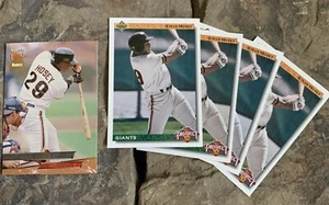Steve Hosey Rookie Baseball Cards. San Fransisco Giants - Picture 1 of 3