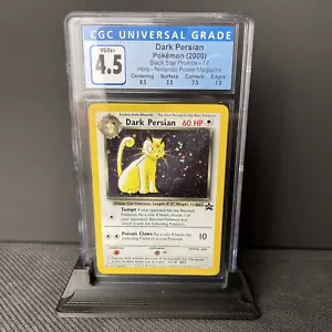 CGC 4.5 Dark Persian Holo Power Magazine Pokemon Black Star Promo - Picture 1 of 8