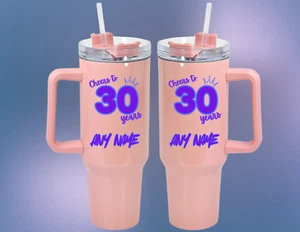 PERSONALISIERTER BECHER PROST AUF 30 JAHRE 40 UNZEN - Bild 1 von 1