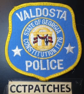 PARCHE HOMBRO POLICÍA VALDOSTA, GEORGIA GA - Imagen 1 de 2