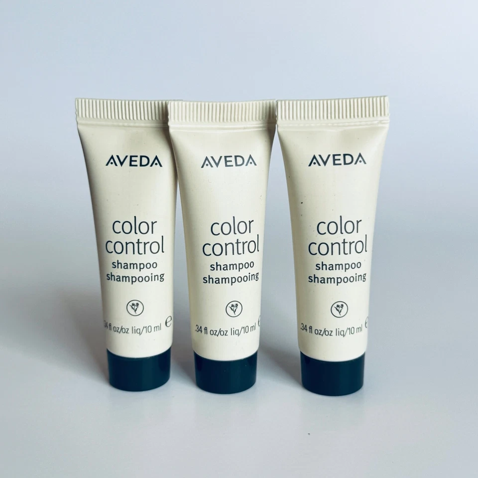 3 x Aveda Color Control Shampoo 0.34 oz each MINI size - Image 1 of 1