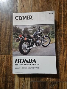 Honda Cb Cm Cmx 400 450 Service Manual 1978-1987 Clymer M334 - Picture 1 of 1