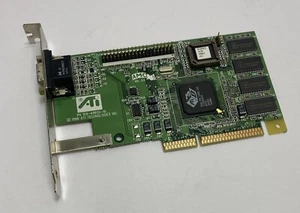 8MB ATi 109-49800-10 3D Rage Pro Turbo VGA AGP Graphics Video Card - Picture 1 of 5