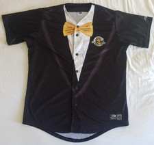 2019 Charleston Riverdogs NBA Draft Alternate Signed Game Used MiLB Jersey 48