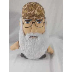 Duck Dynasty Si Says Doll Head Beard Glows Talking 20 Phrases NEW - Picture 1 of 3