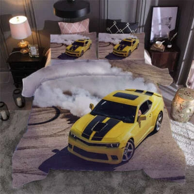 Cool sports car 3D Print Duvet Quilt Doona Covers Pillow Case Bedding Sets — 第 1/4 张图片