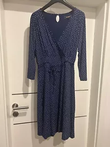 Dunkelblaues Jersey-Stretchkleid von King Louie, Gr. L - Bild 1 von 3