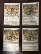 Amrou Seekers x4 Magic Card Lot (Time Spiral) MTG Can't be Blocked