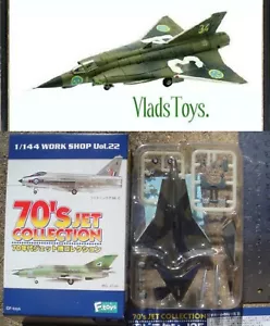 F-Toys 1:144 70's Jet collection #3C Saab J35 Draken J35F Sweden - Picture 1 of 2