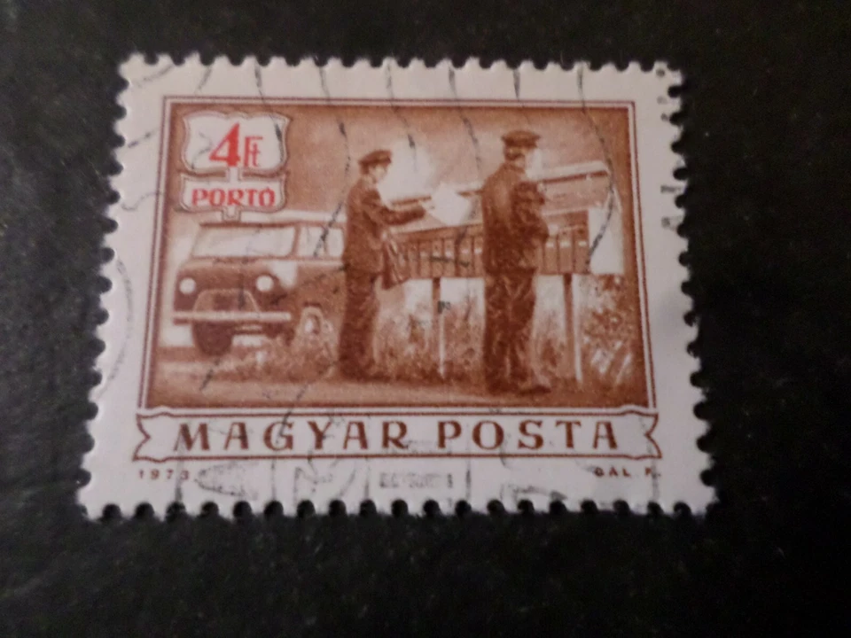 HUNGARY 1973 Stamp Tax 242 Canceled, VF STAMP - Image 1 of 1