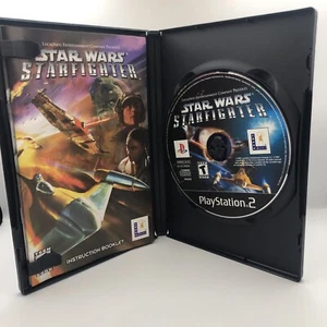 Star Wars: Starfighter Sony PlayStation 2, 2001 PS2 Game W/ Manual - Picture 1 of 3