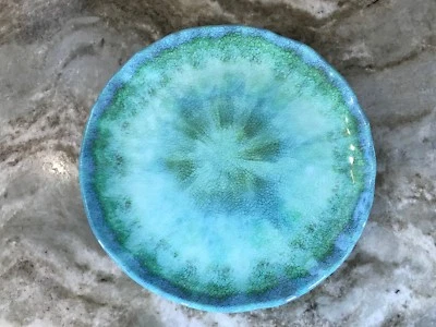 Фонтан бирюзовый меламин тарелки или макароны чаши 222 пятый набор из 4 новый - Изображение 1 из 3