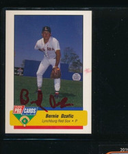 1994 ProCards #1886 Bernie Dzafic Lynchburg Red Sox Signed Autograph (FQ24)