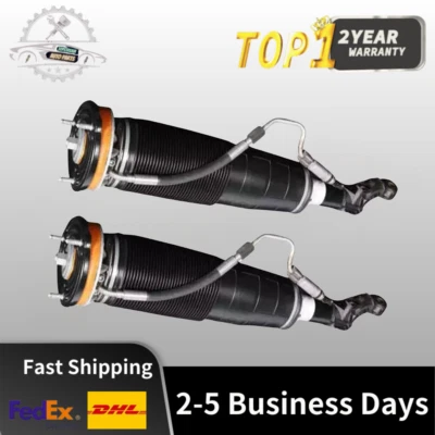 Par de puntal de amortiguador hidráulico ABC delantero para Mercedes W222 S550 S65 AMG Maybach S550 Foto 1 de 4