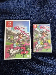 Lot Of Splatoon 2 Video Game & Prima Games Official Guide 2017 Nintendo Switch - Picture 1 of 6